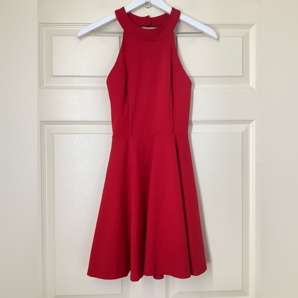 Windsor Open Back Formal Red Dress Size S - Picture 2 of 6